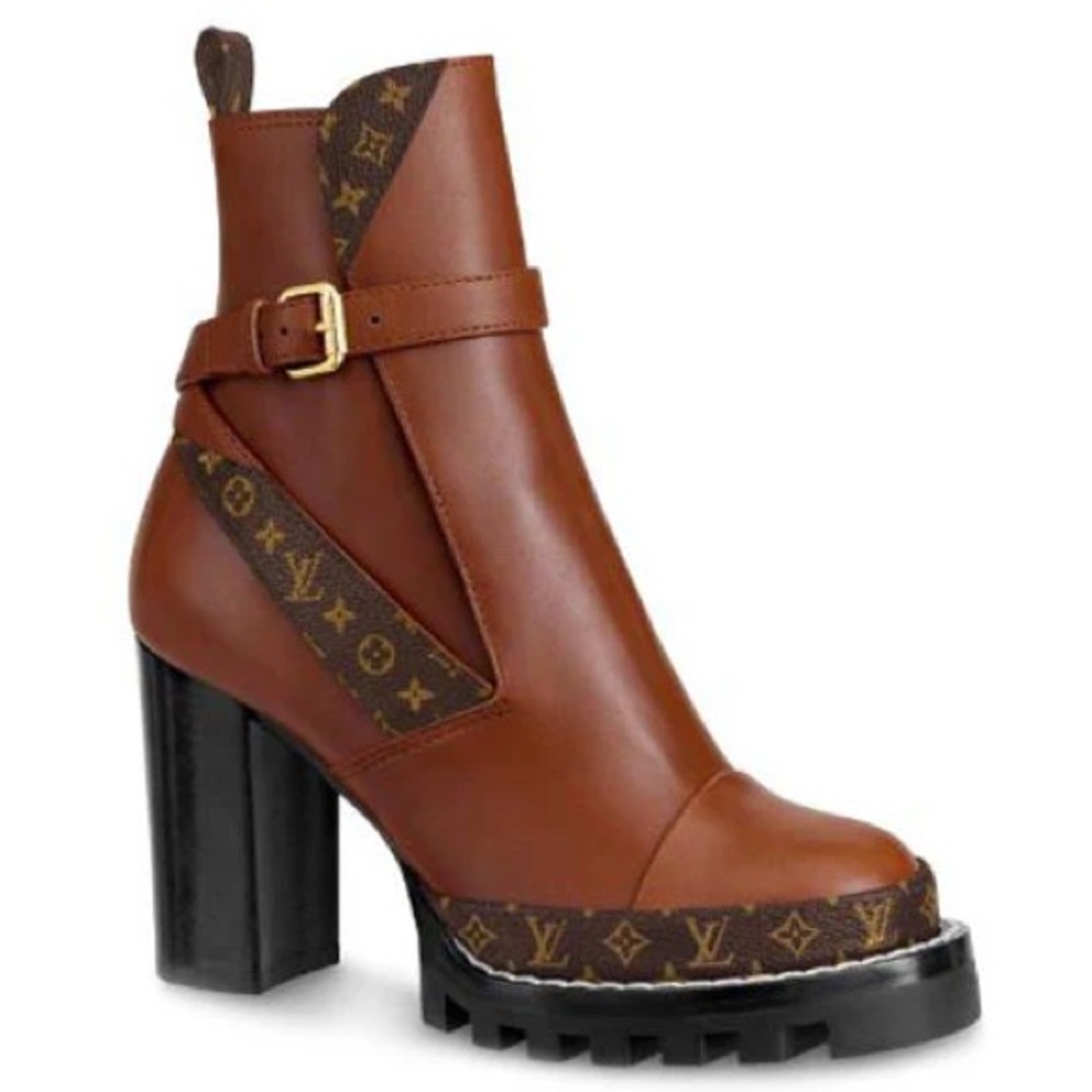 Louis Vuitton Star Trail Monogram Leather Boots - Picture 1 of 11